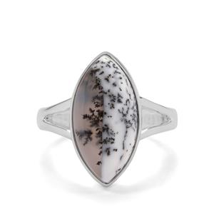 5.58ct Dendrite Sterling Silver Aryonna Ring