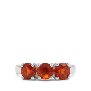 2.10ct Madeira Citrine Sterling Silver Ring