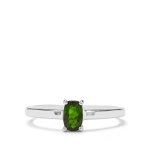 0.59ct Chrome Diopside Sterling Silver Ring