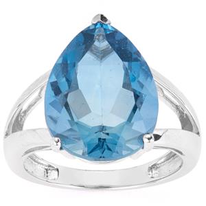 9.89ct Colour Change Fluorite Sterling Silver Ring 