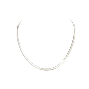 18'' Sterling Silver Tempo Flat Snake Chain 8.10g