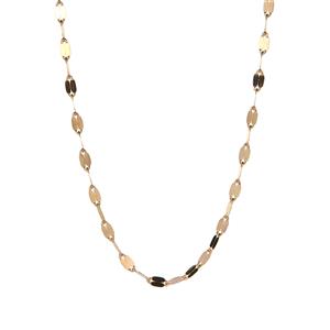 18" 9K Gold Couture Sparkle Forzentina Chain 1.50g