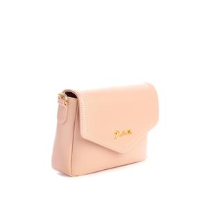 Destello Diana Sling Handbag (Vegan Leather Colour Baby Pink)