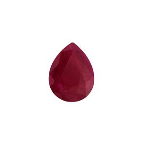 1.15cts Burmese Ruby 8x6mm Pear  (H)