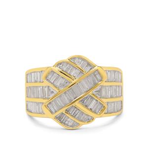 1ct Diamond 9K Gold Tomas Rae Ring 