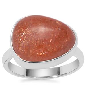 Pana Sunstone Ring in Sterling Silver 7.96cts