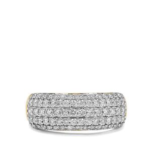 3/4ct Argyle Diamonds 9K Gold Ring 