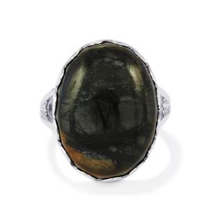 Picasso Jasper Ring in Sterling Silver 15cts