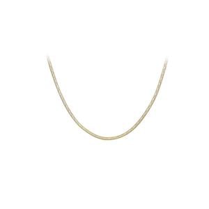 Herringbone Chain in 9K Gold 46cm/18'