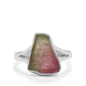 1.95ct Parti Colour Tourmaline Sterling Silver Aryonna Ring