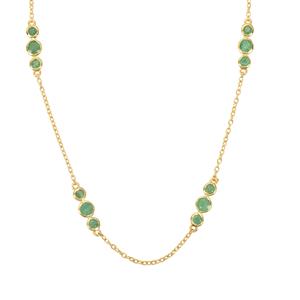 2.50ct Sakota Emerald Midas Necklace 