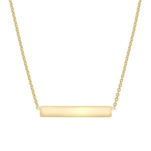 Necklace in Gold Plated Sterling Silver 43cm/17