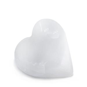 Collectors Selenite Carved Heart