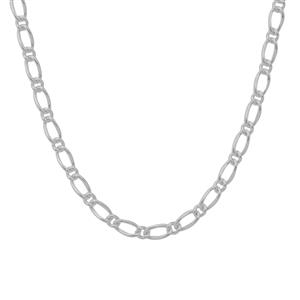 18" Sterling Silver Couture Figaro Chain 4.71g