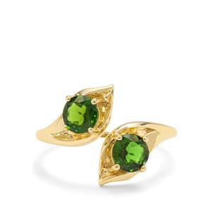 1.40ct Chrome Diopside 9K Gold Ring 