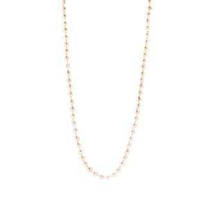 Akoya Cultured Pearl Sterling Silver Necklace (6mm)