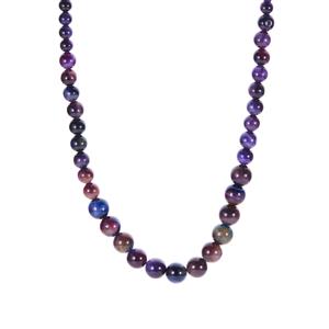 210.60ct Galaxy Tiger's Eye Sterling Silver Necklace