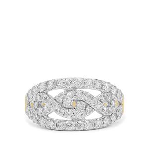1ct Argyle Diamond 9k Gold Ring 