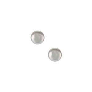 Kaori Cultured Pearl Earrings in Sterling Silver (9mm)