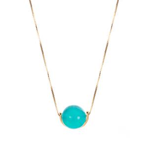 11.45ct Amazonite Sterling Silver Necklace