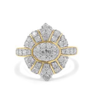 1ct Canadian Diamonds 9K Gold Tomas Rae Ring 