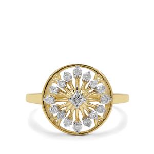 1/3ct Canadian Diamonds 9K Gold Tomas Rae Ring 