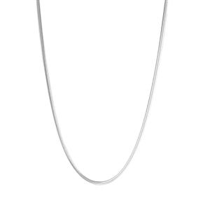 18'' Sterling Silver Tempo Flat Snake Chain 8.30g