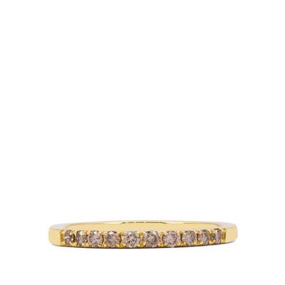 gemporia champagne diamond rings