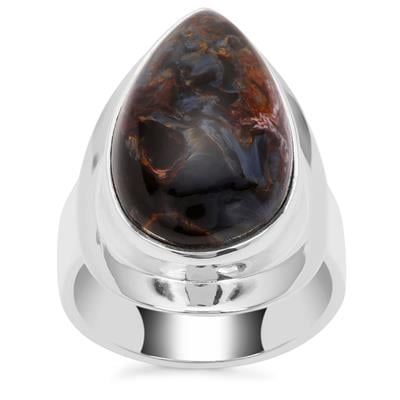 Arizona Pietersite Ring in Sterling Silver 11cts