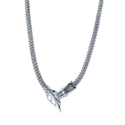Dragon Necklace in Sterling Silver 87.68g