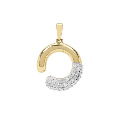 GH Diamonds Pendant in 9K Gold 0.34ct