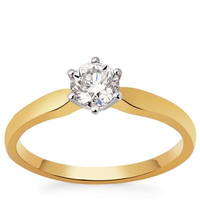 18K Gold Lorique Diamond Ring 