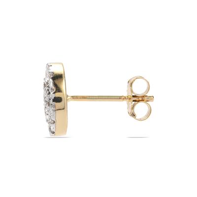 VVSI Gahcho Kué Canadian Diamond Earrings in 9K Gold 0.51ct