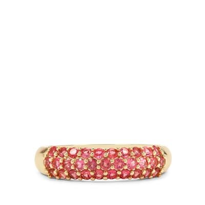 Burmese Pink Spinel Ring in 9K Gold 0.70cts
