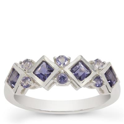 Bengal Iolite Ring in Sterling Silver 0.70ct
