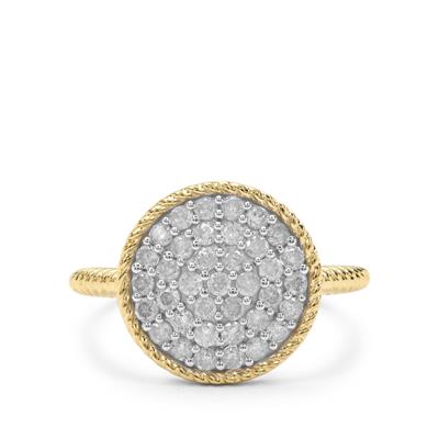 Diamonds Ring in 9K Gold 0.75ct