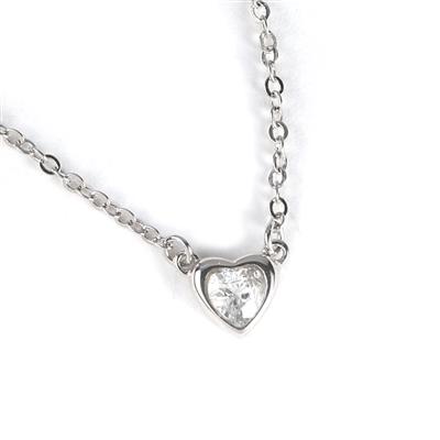 sullen OX DROP STONE NECKLACE WHITETOPAZ White Topaz