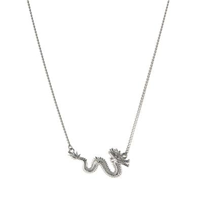 Dragon Necklace in Sterling Silver 4.35g