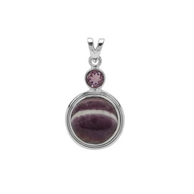 Auralite23 Pendant in Sterling Silver 12cts