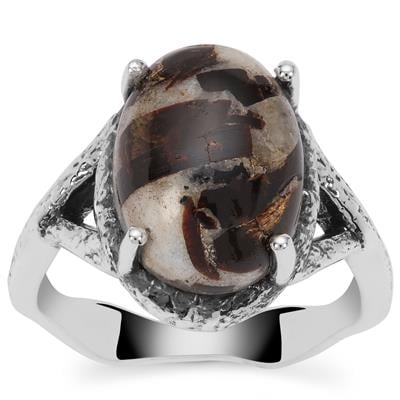 Astrophyllite Ring in Sterling Silver 6cts