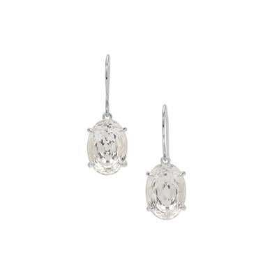 The Lazare Cut Crystal Quartz Earrings  in Sterling Silver 11.55cts
