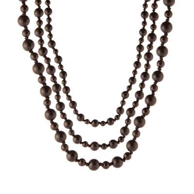 Set of 3 Black Obsidian Necklace 426.39cts