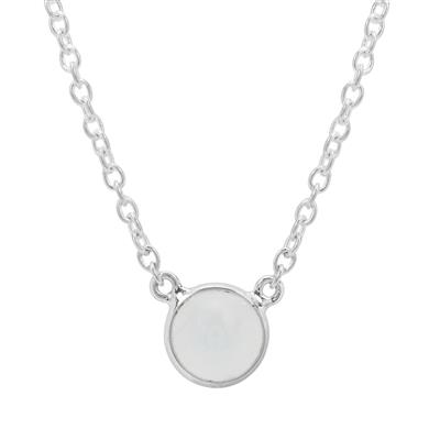 Aquamarine Necklace in Sterling Silver 2.45cts