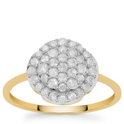 GH Diamonds Ring in 9K Gold 0.61ct