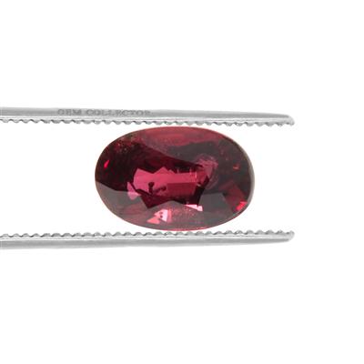 Unheated Mozambique Ruby 1.19cts