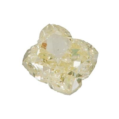 The Flora Diamond - 0.56ct Natural Yellow Diamond (N)