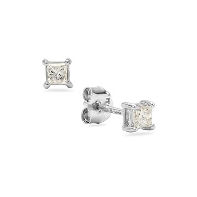 Diamond Earrings in Platinum 950 0.30ct