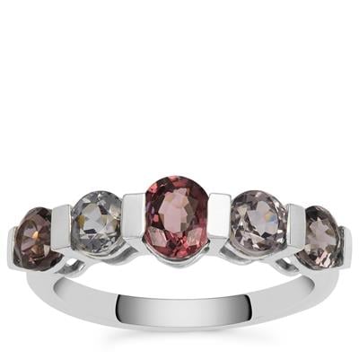 'Shades of Violet' Burmese Spinel Ring in Sterling Silver 2.75cts
