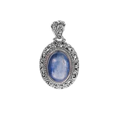Blue Kyanite Pendant in Sterling Silver 16.10cts