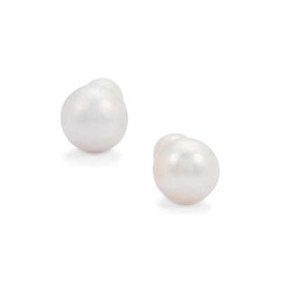 Kaori Cultured Pearl Earrings in Gold Plated Sterling Silver
